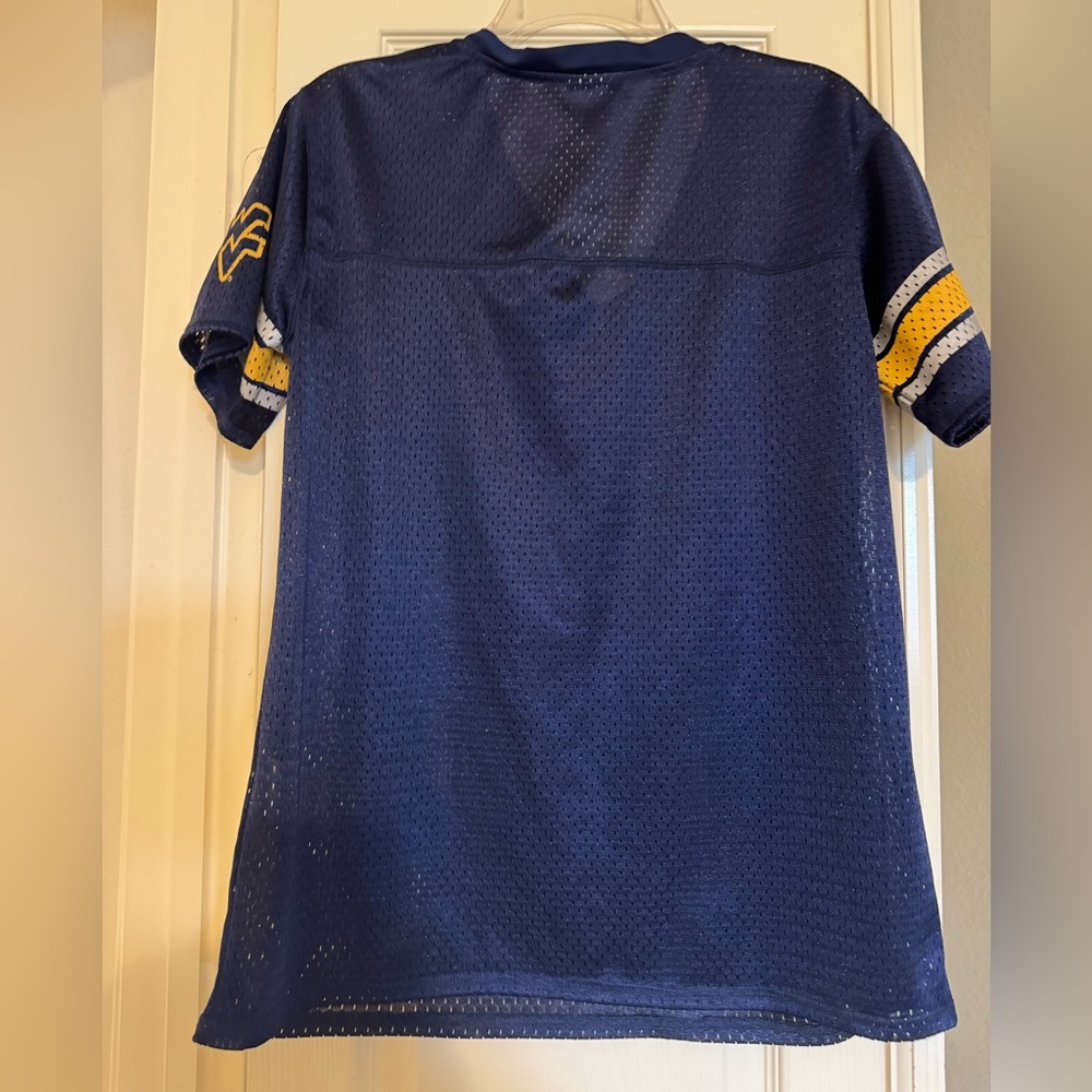 Women’s fit Knights Apparel West Virginia Sports Jersey with Rinestone detail - Picture 3 of 4